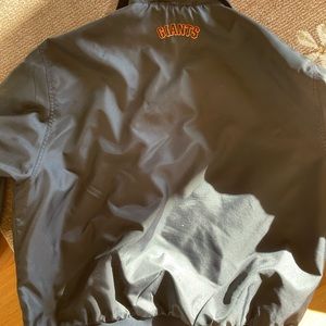 Lightly worn black SF giants jacket!
